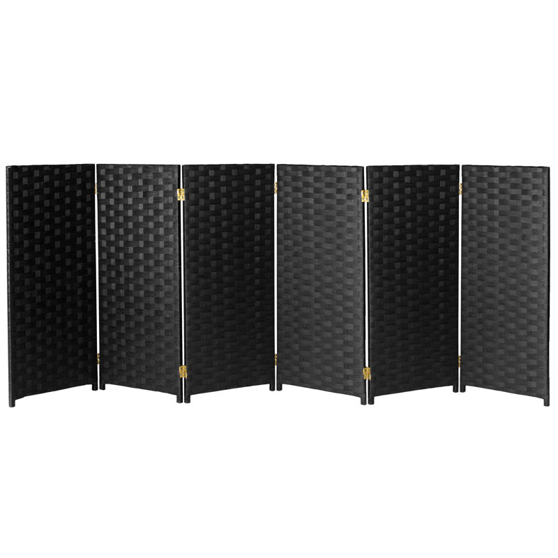 Oriental Furniture 35.5" Tall Woven Fiber Room Divider & Reviews Wayfair